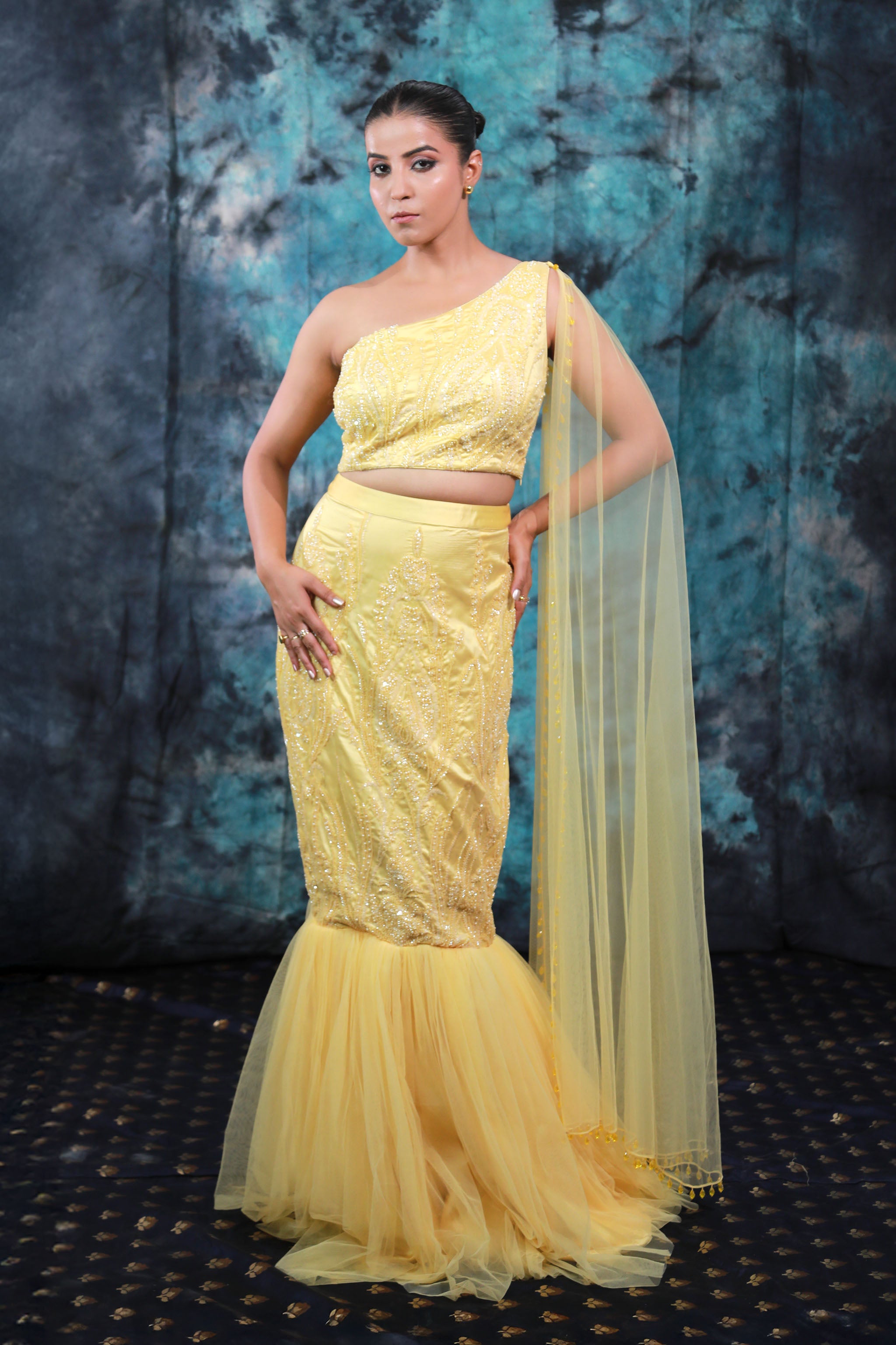 Yellow Glow Mermaid Ensemble